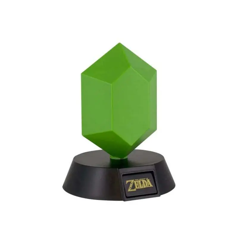 Legend of Zelda 3D světlo Green Rupee 10 cm fotografii produktu