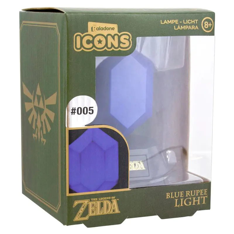 The Legend of Zelda Icons Blue Rupee fotografii produktu