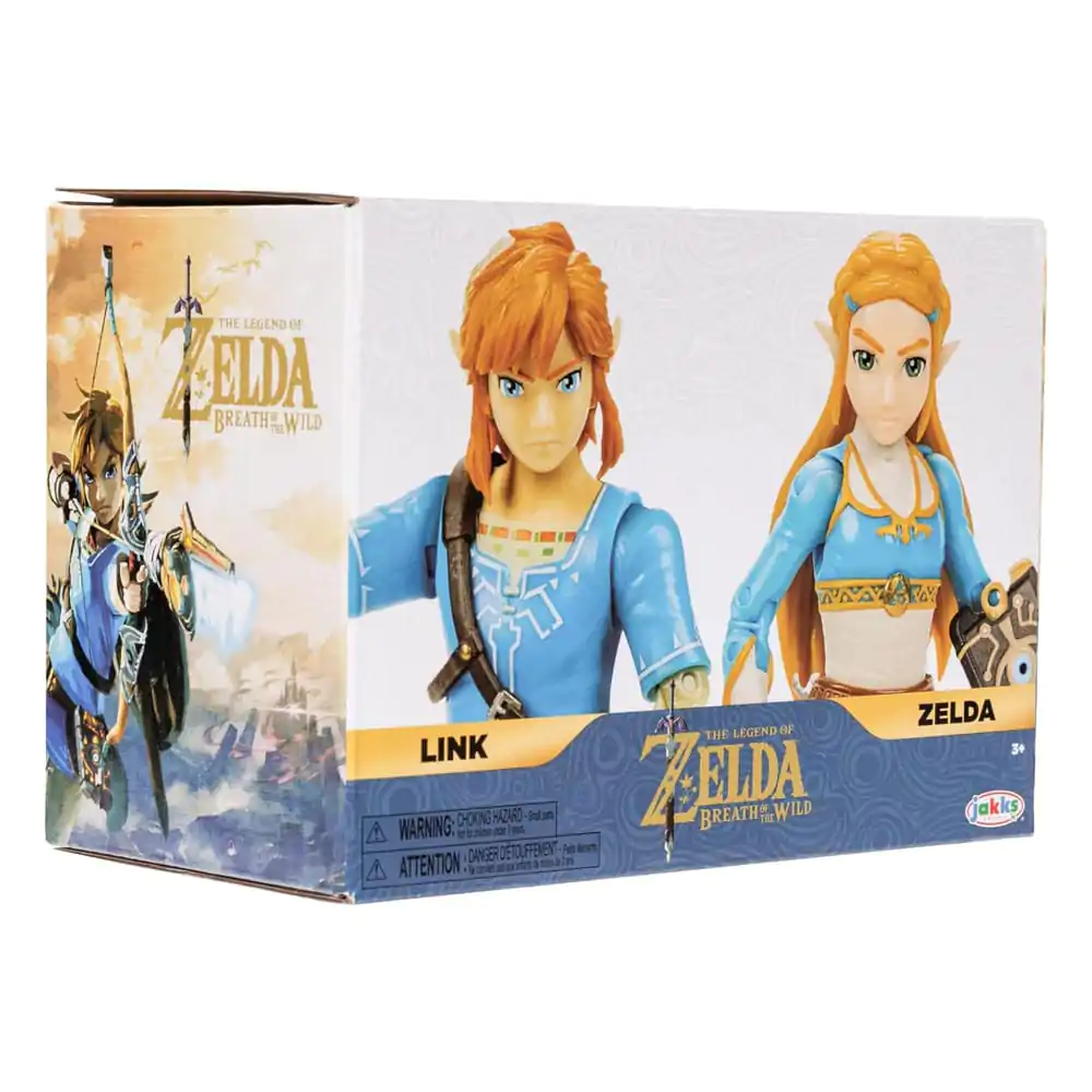 The Legend of Zelda Akční figurka 2-Pack Princess Zelda, Link 10 cm fotografii produktu