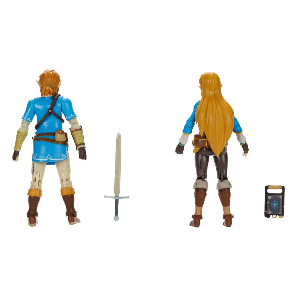 The Legend of Zelda Akční figurka 2-Pack Princess Zelda, Link 10 cm fotografii produktu