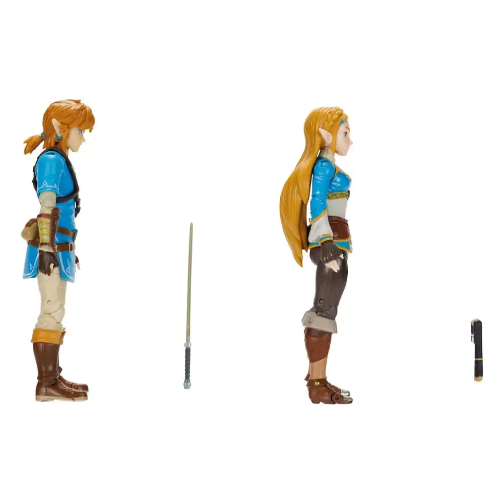 The Legend of Zelda Akční figurka 2-Pack Princess Zelda, Link 10 cm fotografii produktu