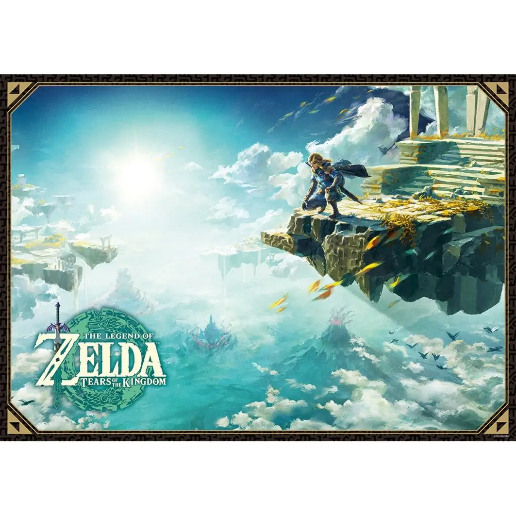 The Legend of Zelda: Tears of the Kingdom Puzzle s obalem (1000 dílků) fotografii produktu