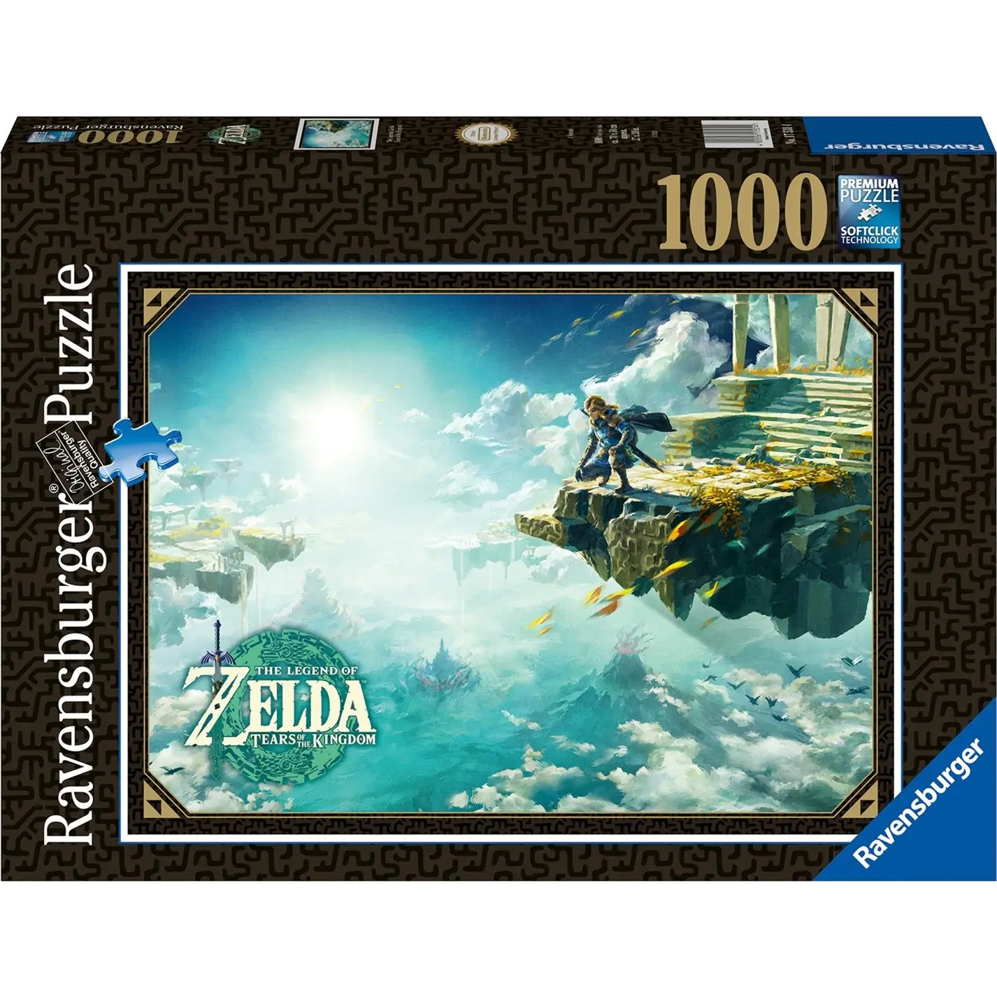 The Legend of Zelda: Tears of the Kingdom Puzzle s obalem (1000 dílků) fotografii produktu