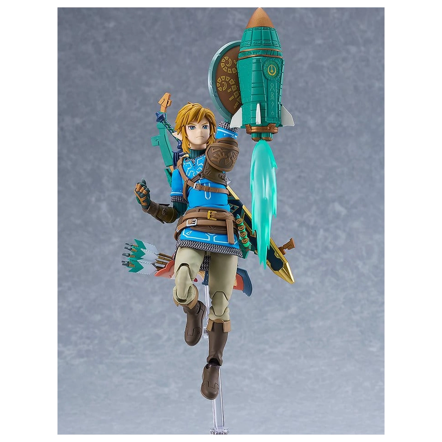 The Legend of Zelda Tears of the Kingdom Figma akční figurka Link Tears of the Kingdom Ver. DX Edition 15 cm fotografii produktu