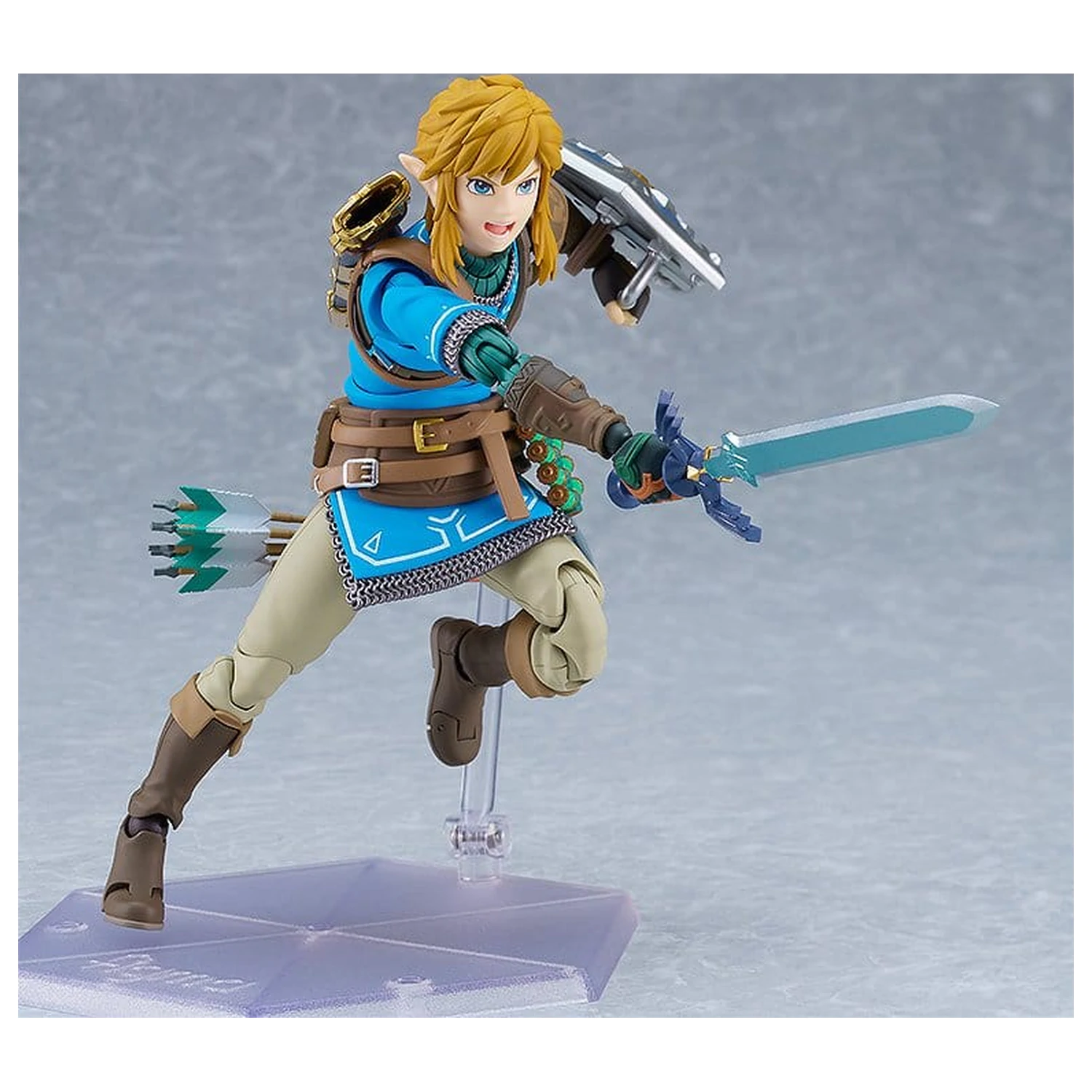 The Legend of Zelda Tears of the Kingdom Figma akční figurka Link Tears of the Kingdom Ver. DX Edition 15 cm fotografii produktu