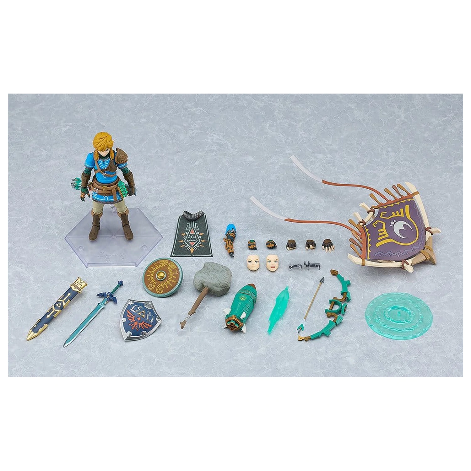 The Legend of Zelda Tears of the Kingdom Figma akční figurka Link Tears of the Kingdom Ver. DX Edition 15 cm fotografii produktu