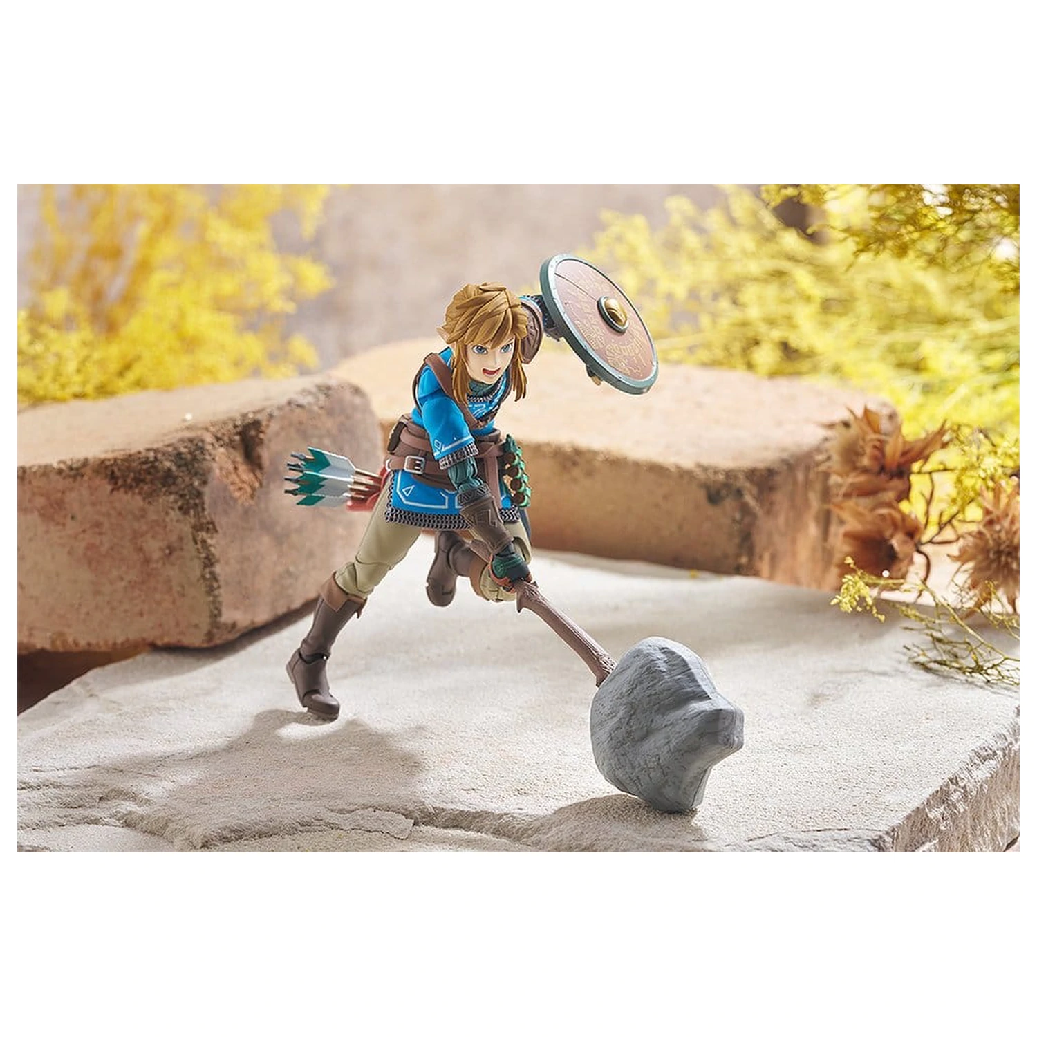 The Legend of Zelda Tears of the Kingdom Figma akční figurka Link Tears of the Kingdom Ver. DX Edition 15 cm fotografii produktu
