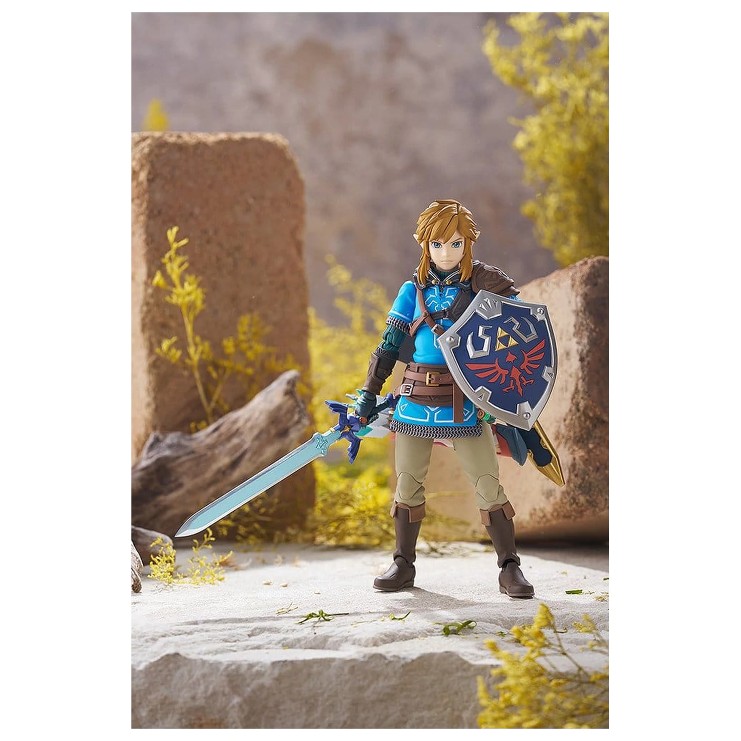 The Legend of Zelda Tears of the Kingdom Figma akční figurka Link Tears of the Kingdom Ver. DX Edition 15 cm fotografii produktu