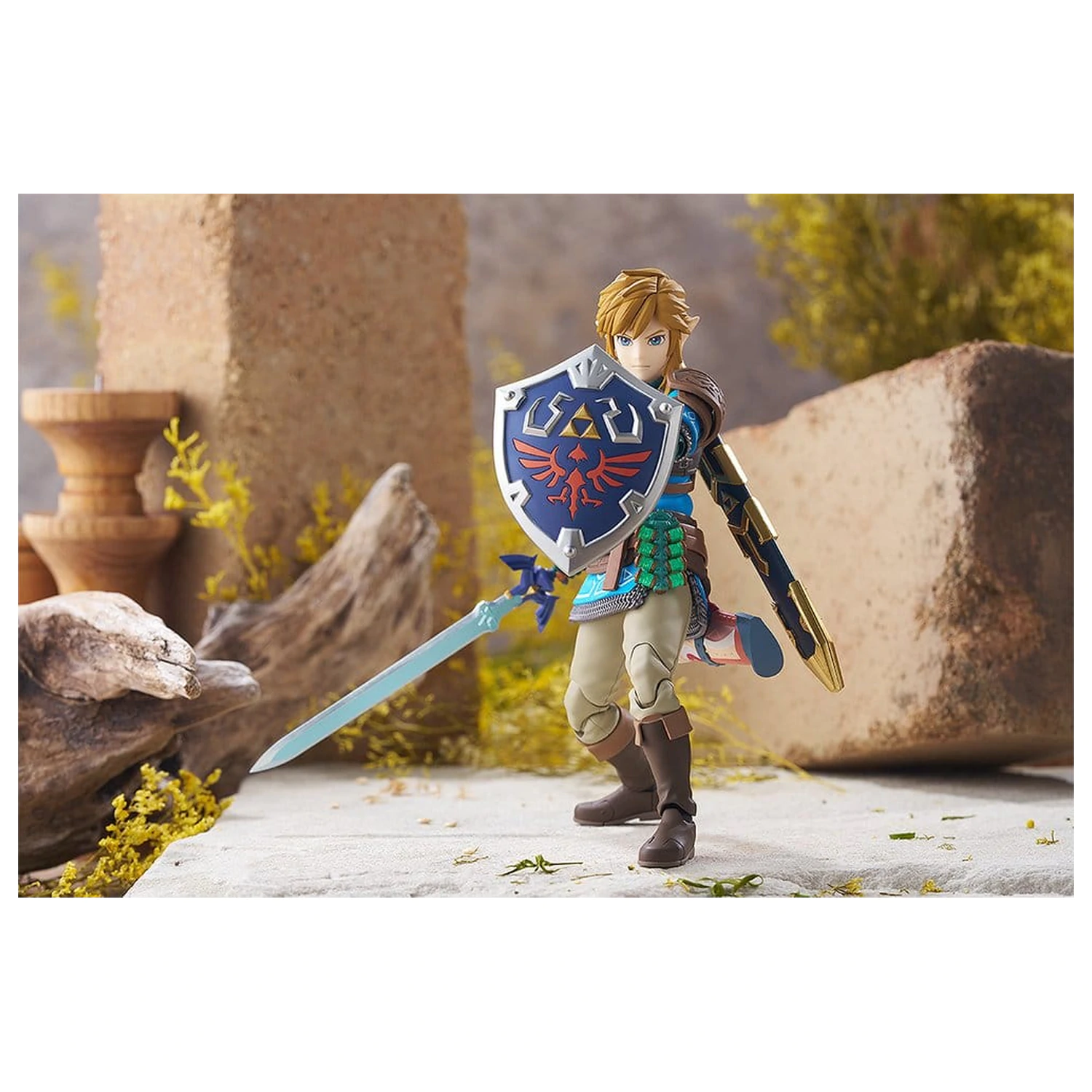 The Legend of Zelda Tears of the Kingdom Figma akční figurka Link Tears of the Kingdom Ver. DX Edition 15 cm fotografii produktu