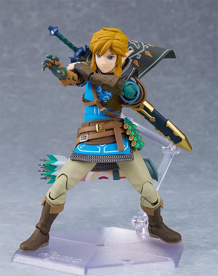 The Legend of Zelda Tears of the Kingdom Figma Akční figurka Link Tears of the Kingdom Ver. DX Edition 15 cm fotografii produktu