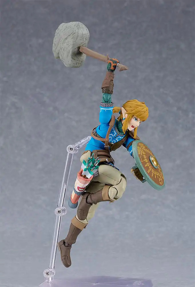 The Legend of Zelda Tears of the Kingdom Figma Akční figurka Link Tears of the Kingdom Ver. DX Edition 15 cm fotografii produktu