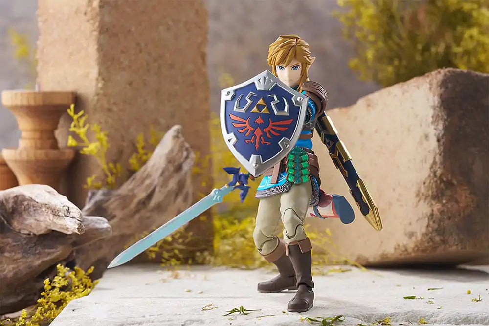 The Legend of Zelda Tears of the Kingdom Figma Akční figurka Link Tears of the Kingdom Ver. DX Edition 15 cm fotografii produktu