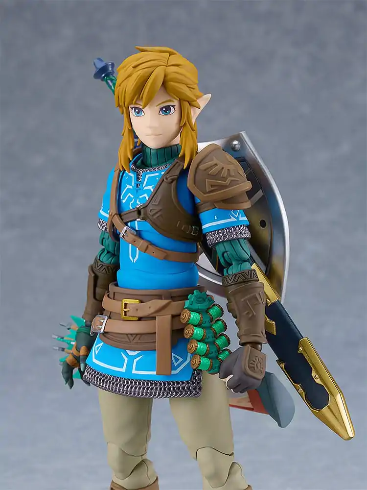 The Legend of Zelda Tears of the Kingdom Figma Akční figurka Link Tears of the Kingdom Ver. DX Edition 15 cm fotografii produktu