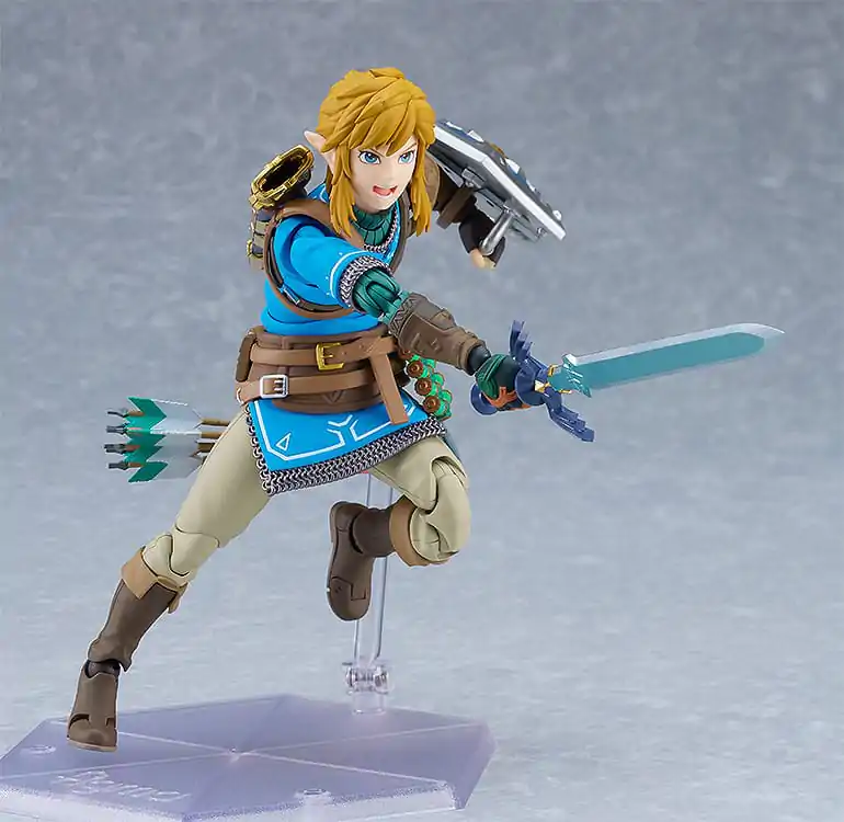 The Legend of Zelda Tears of the Kingdom Figma Akční figurka Link Tears of the Kingdom Ver. DX Edition 15 cm fotografii produktu