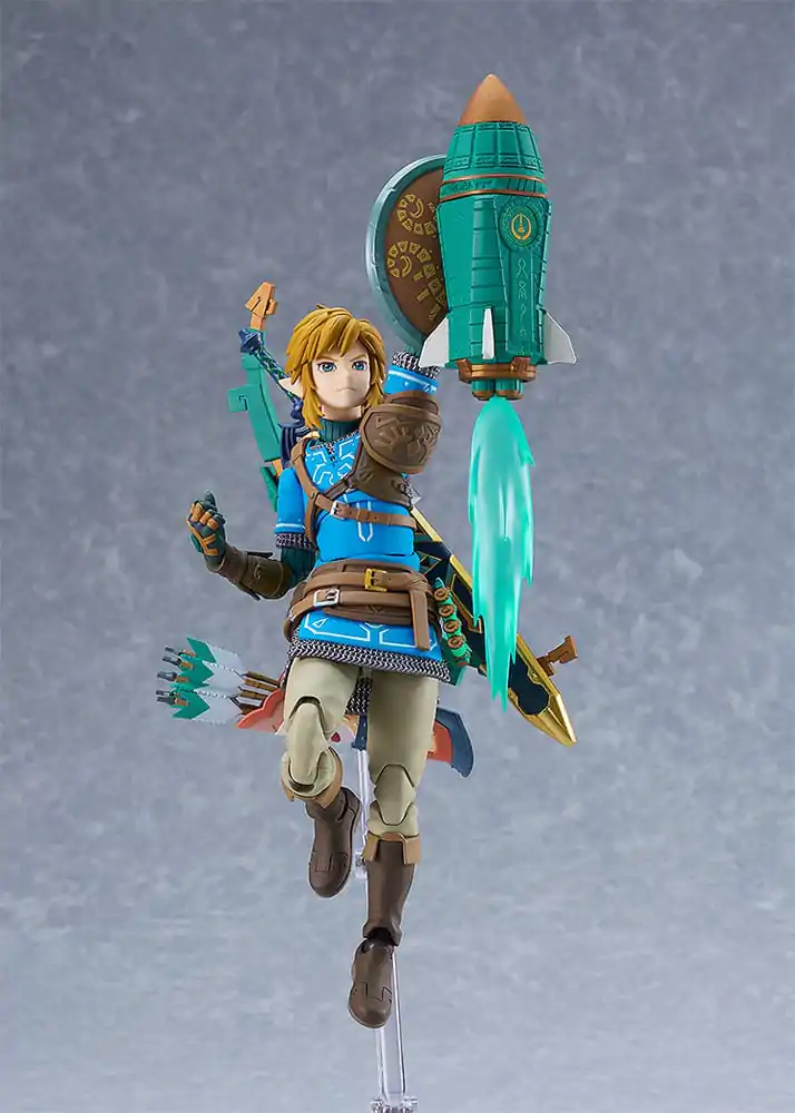 The Legend of Zelda Tears of the Kingdom Figma Akční figurka Link Tears of the Kingdom Ver. DX Edition 15 cm fotografii produktu