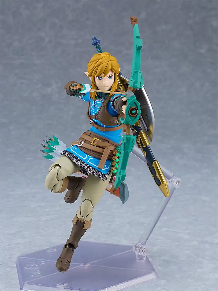 The Legend of Zelda Tears of the Kingdom Figma Akční figurka Link Tears of the Kingdom Ver. DX Edition 15 cm fotografii produktu