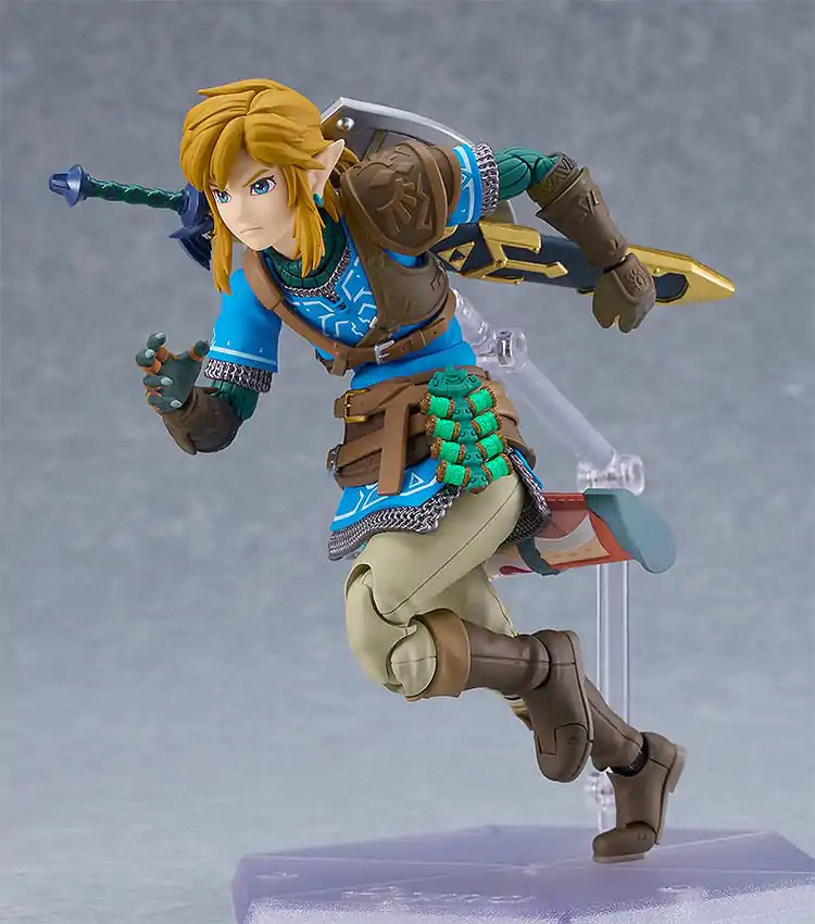 The Legend of Zelda Tears of the Kingdom Figma Akční figurka Link Tears of the Kingdom Verze 15 cm fotografii produktu