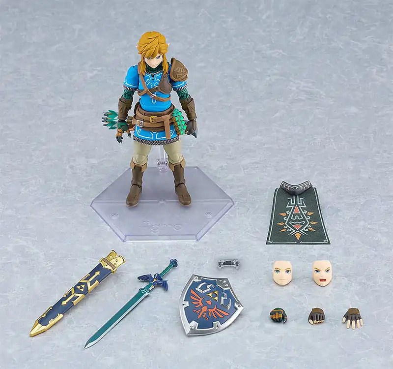 The Legend of Zelda Tears of the Kingdom Figma Akční figurka Link Tears of the Kingdom Verze 15 cm fotografii produktu