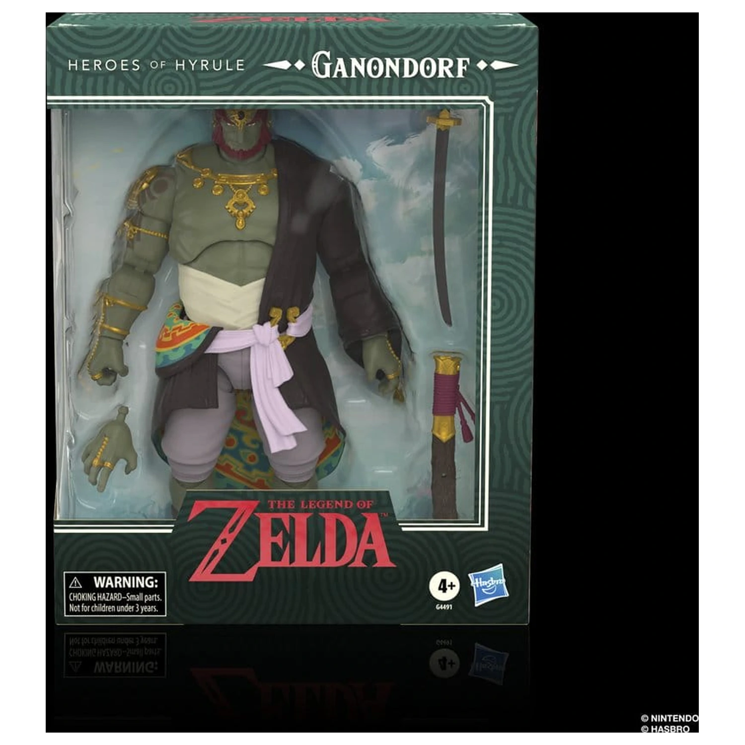 The Legend of Zelda: Tears of the Kingdom Heroes of Hyrule Akční figurka Ganondorf 19 cm fotografii produktu