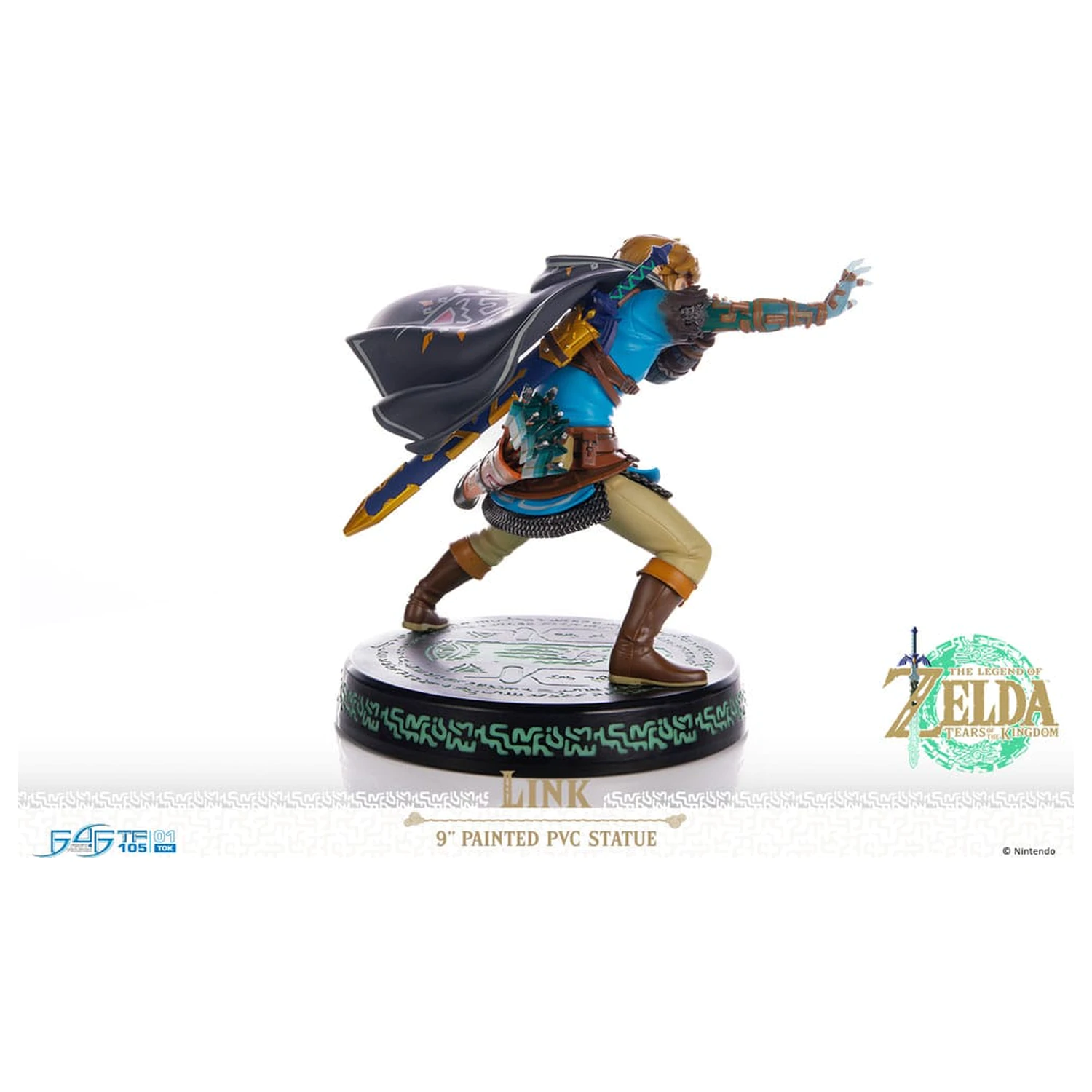The Legend of Zelda: Tears of the Kingdom PVC Socha Link 18 cm fotografii produktu