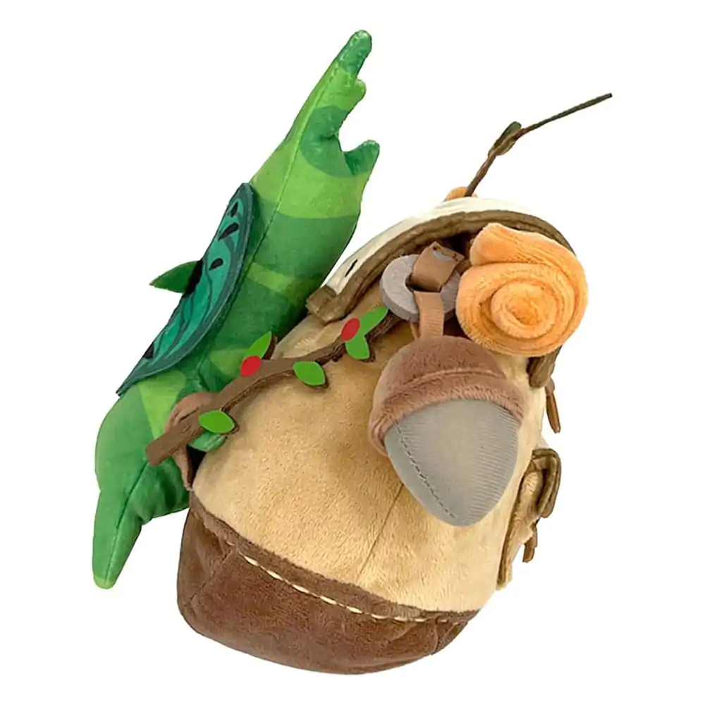 The Legend of Zelda: Tears of the Kingdom Plyšová figurka ZP04 Korok s batohem hnědá 17 cm fotografii produktu