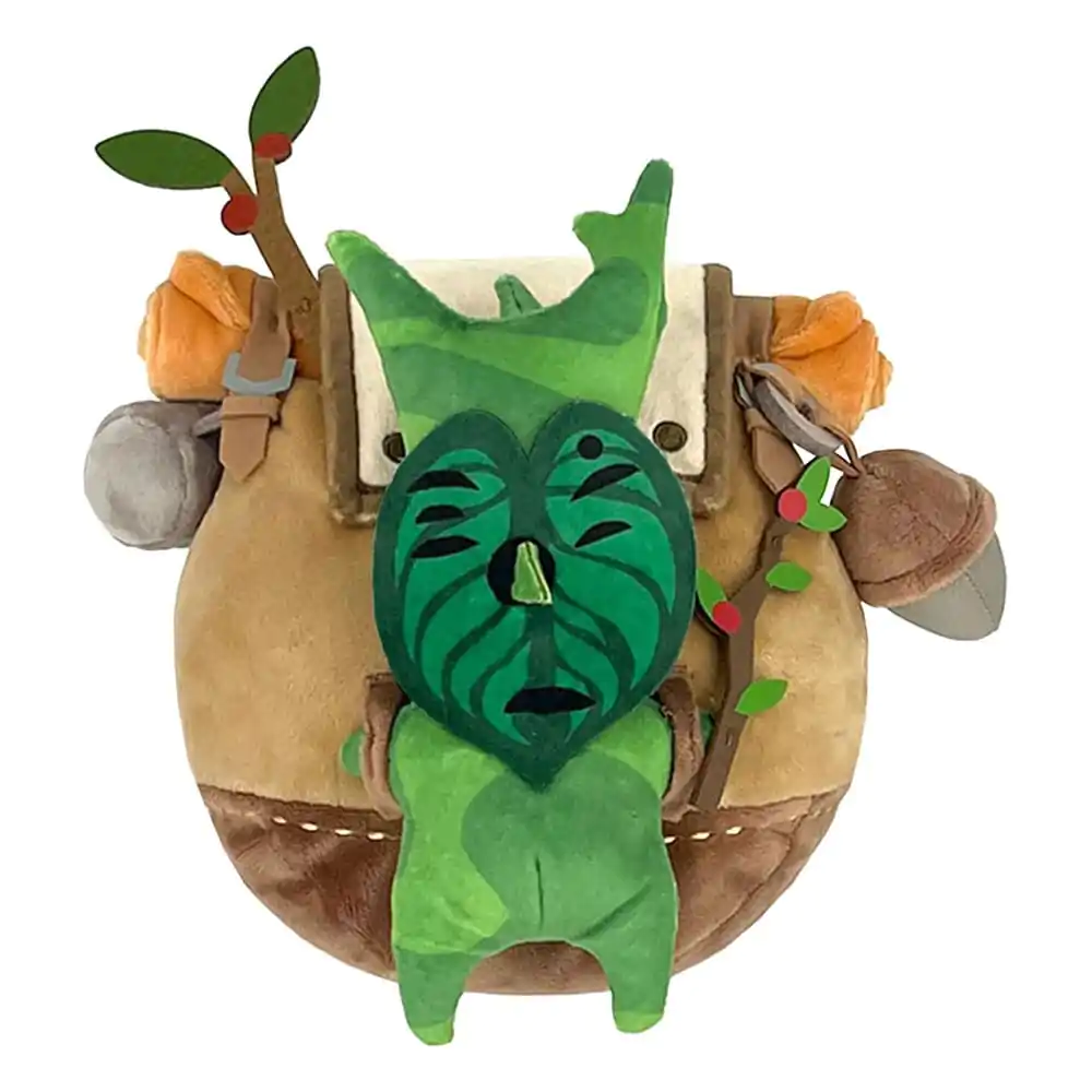 The Legend of Zelda: Tears of the Kingdom Plyšová figurka ZP04 Korok s batohem hnědá 17 cm fotografii produktu