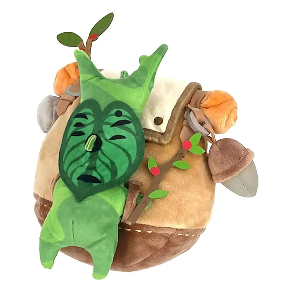 The Legend of Zelda: Tears of the Kingdom Plyšová figurka ZP04 Korok s batohem hnědá 17 cm fotografii produktu