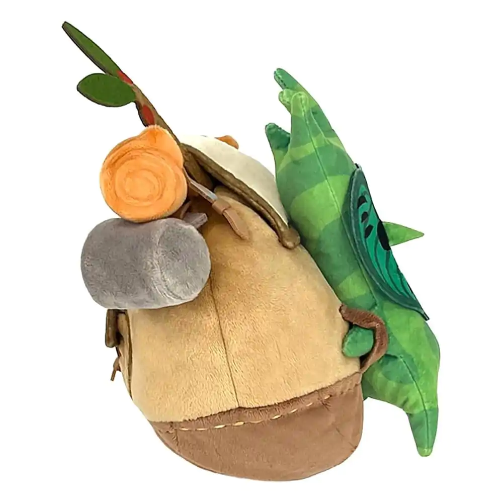 The Legend of Zelda: Tears of the Kingdom Plyšová figurka ZP04 Korok s batohem hnědá 17 cm fotografii produktu