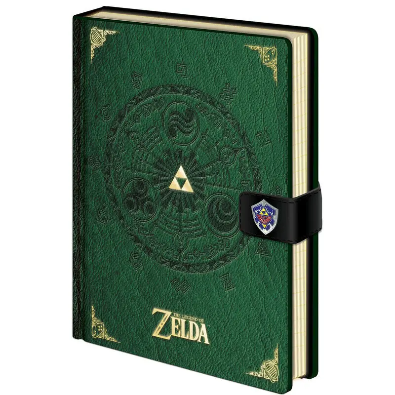 Legend of Zelda Premium Zápisník A5 Triforce Nová verze fotografii produktu