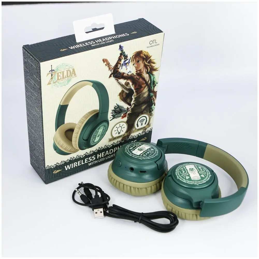 Bezdrátová LED sluchátka The Legend of Zelda fotografii produktu