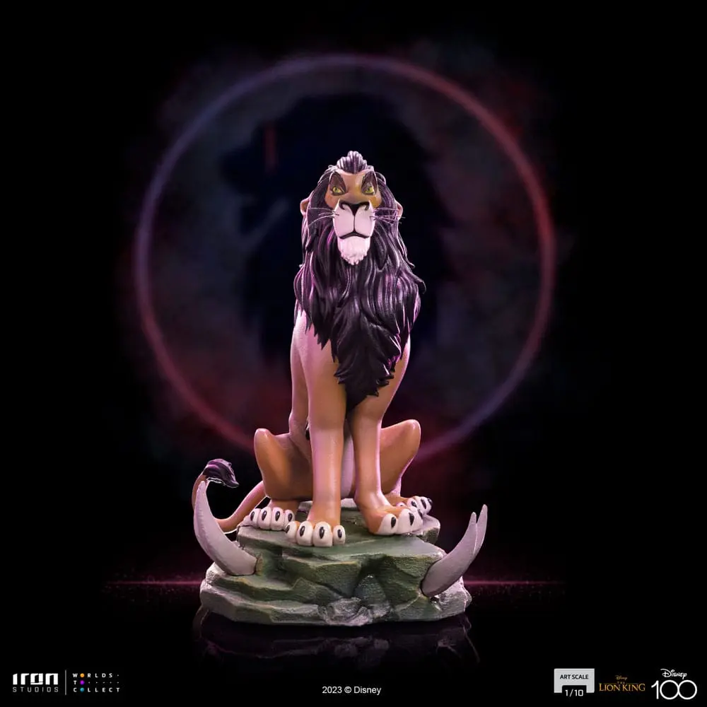 The Lion King Art Scale Socha 1/10 Scar Regular 16 cm fotografii produktu