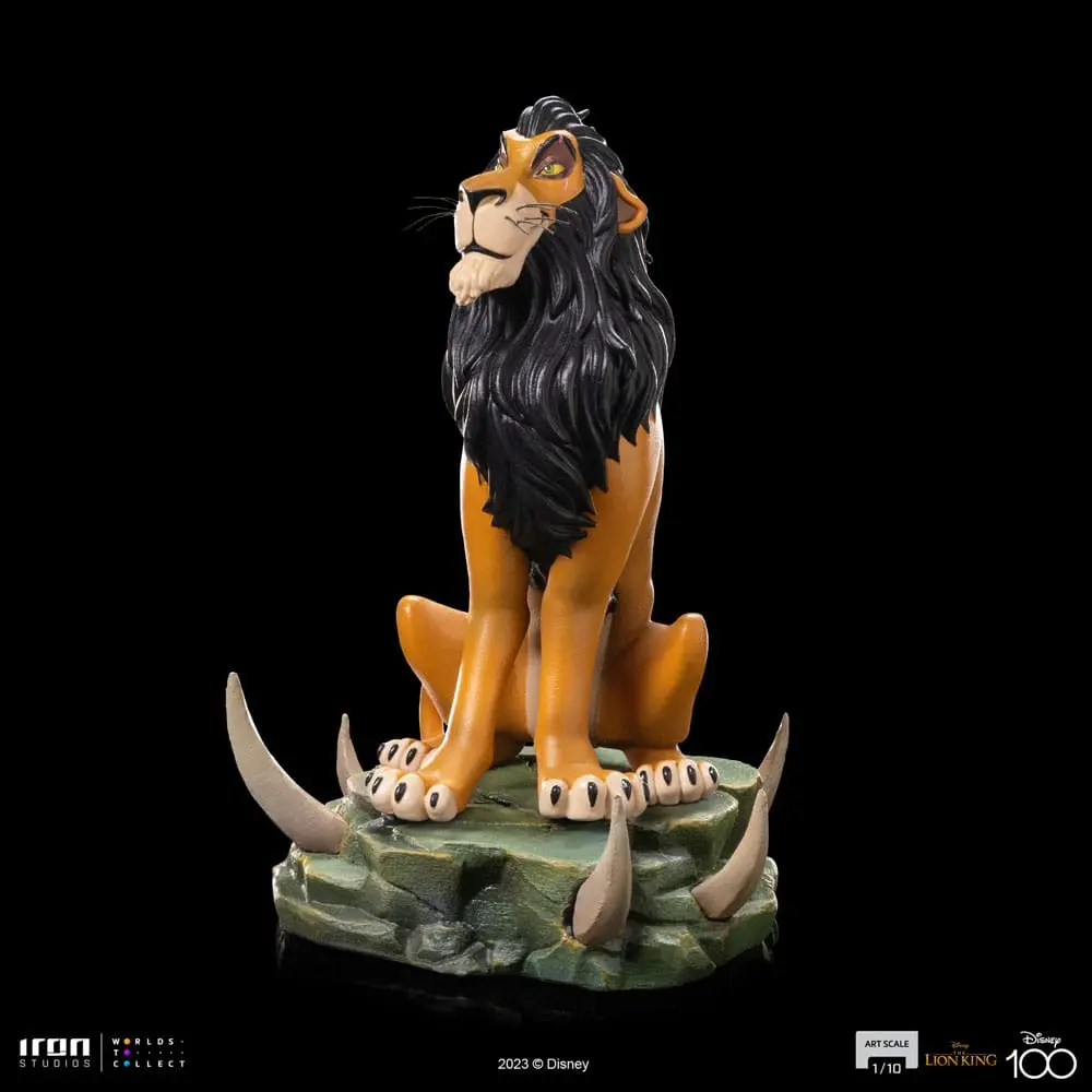 The Lion King Art Scale Socha 1/10 Scar Regular 16 cm fotografii produktu
