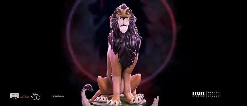 The Lion King Art Scale Socha 1/10 Scar Regular 16 cm fotografii produktu
