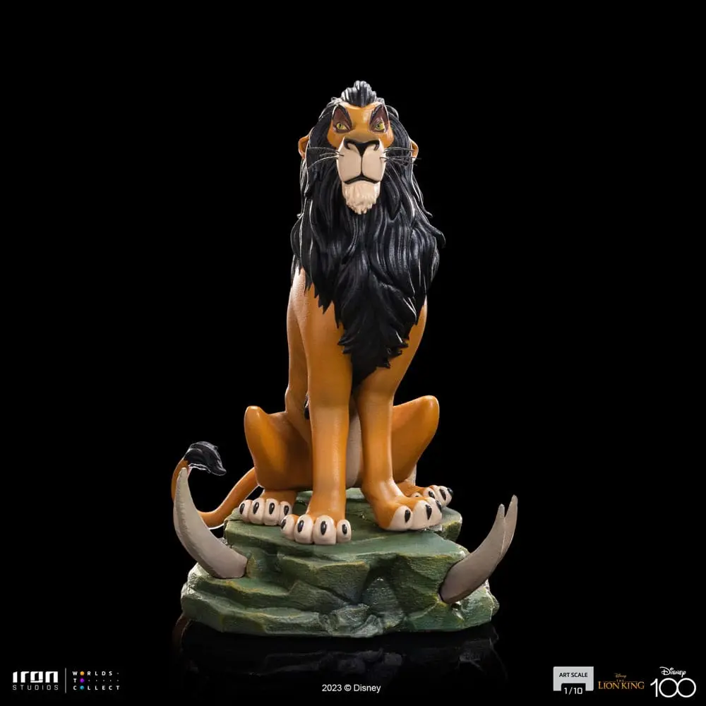The Lion King Art Scale Socha 1/10 Scar Regular 16 cm fotografii produktu