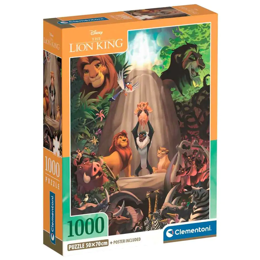 Disney Lví král puzzle 1000 dílků fotografii produktu