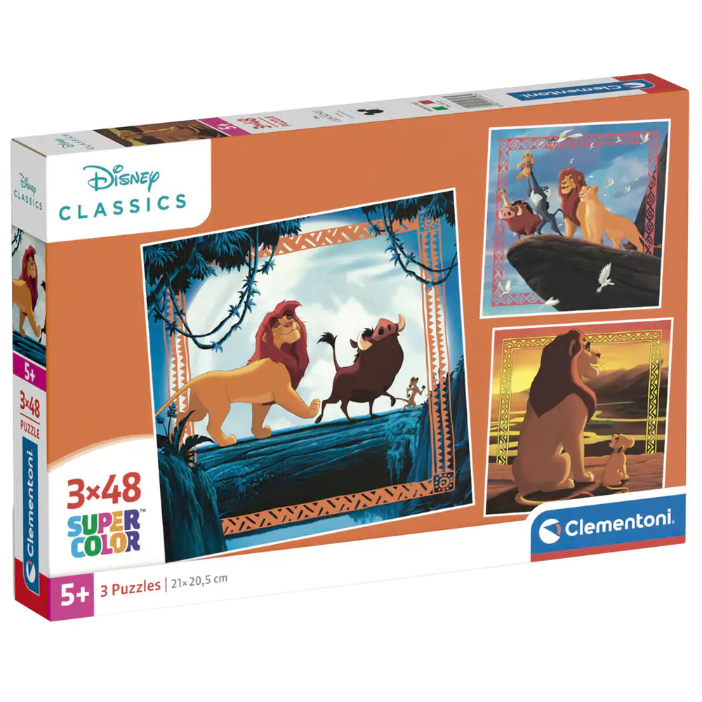 Disney The Lion King puzzle 3x48 dílků fotografii produktu