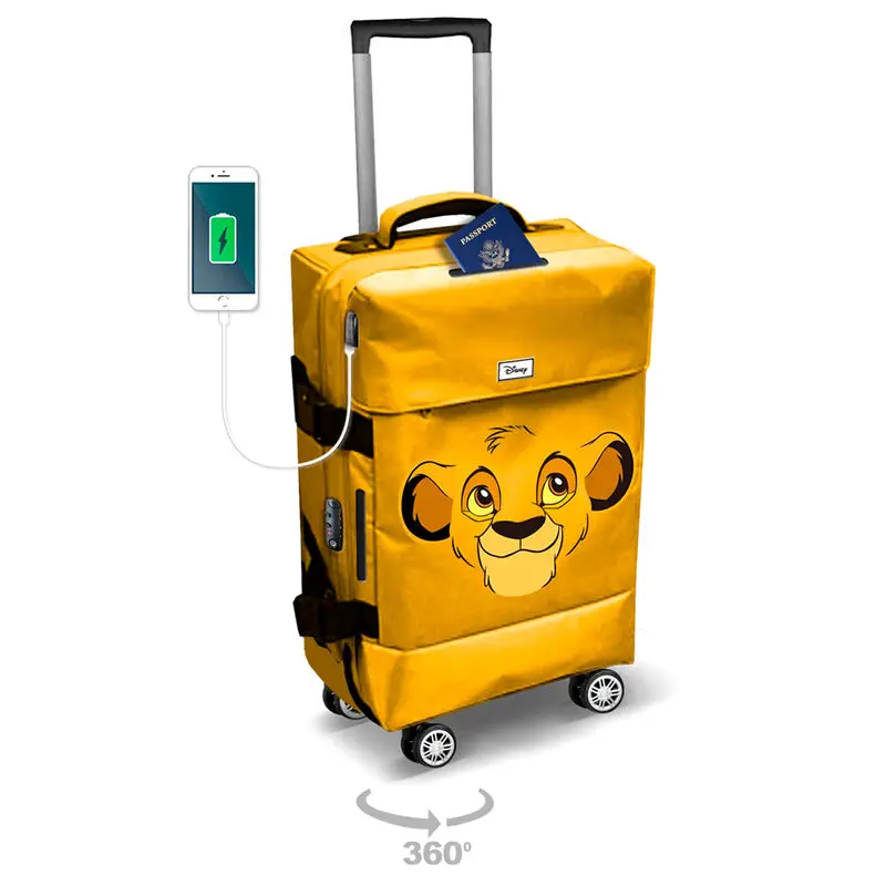 Disney The Lion King Simba Face trolley kufr 55 cm fotografii produktu