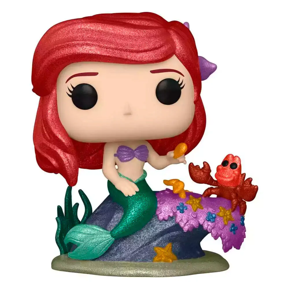 The Little Mermaid POP! Movies Vinylová figurka Ariel Diamond Collection Exclusive 9 cm fotografii produktu