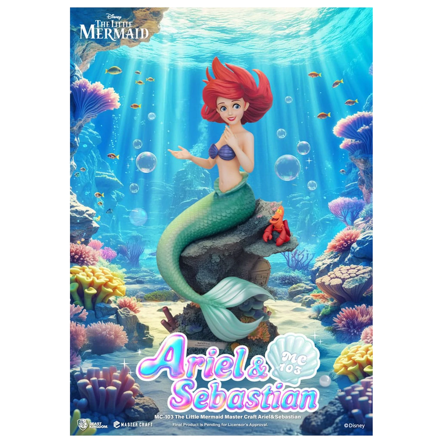 The Little Mermaid Master Craft Socha Vito Corleone 42 cm fotografii produktu