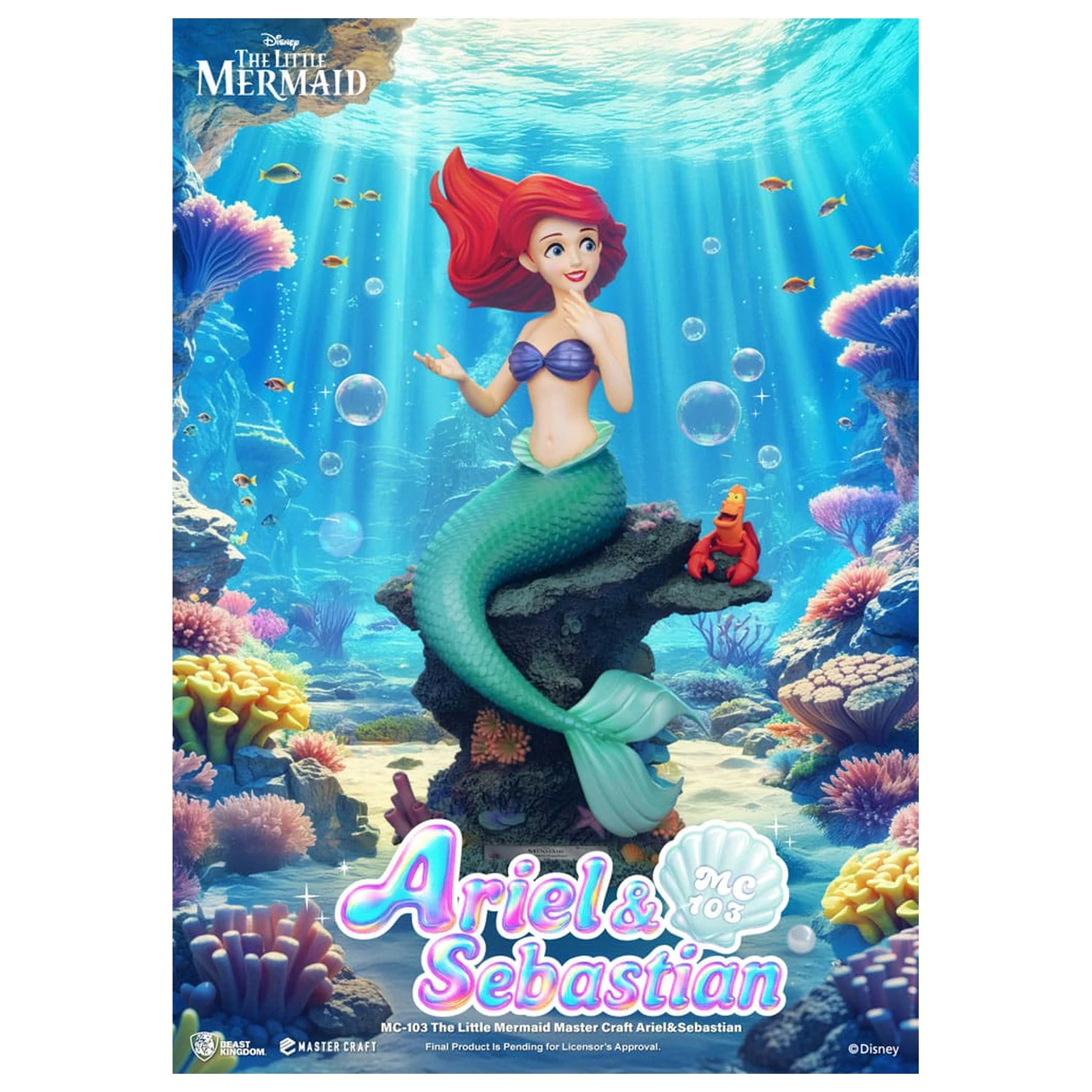 The Little Mermaid Master Craft Socha Vito Corleone 42 cm fotografii produktu