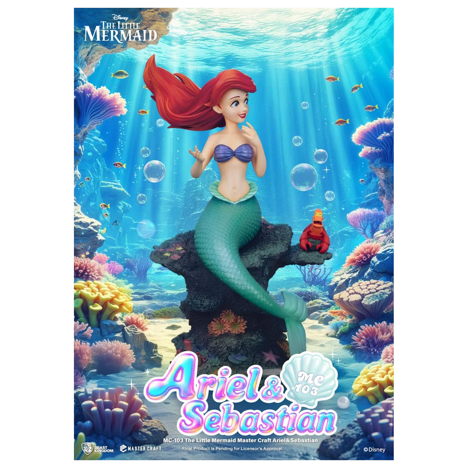 The Little Mermaid Master Craft Socha Vito Corleone 42 cm fotografii produktu