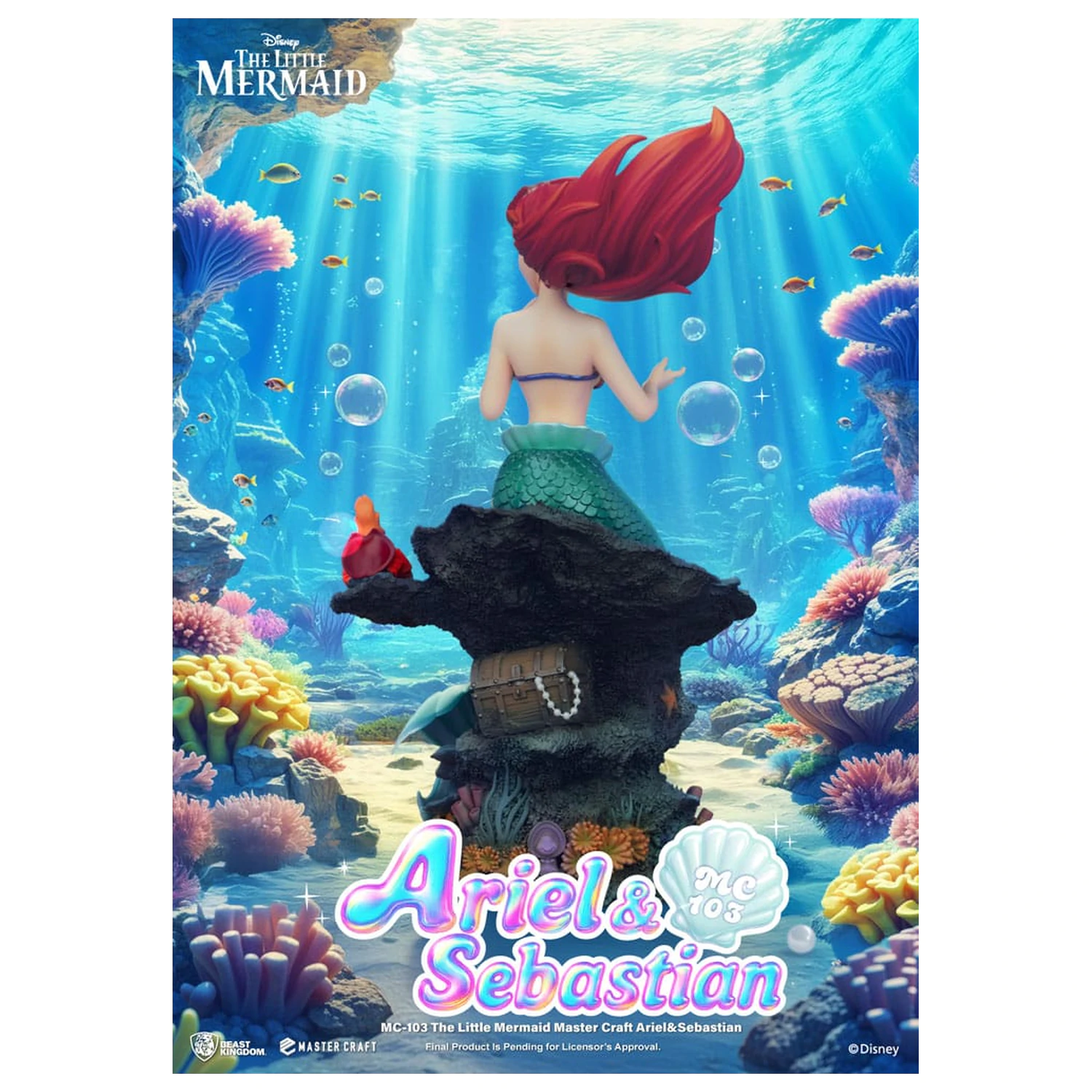 The Little Mermaid Master Craft Socha Vito Corleone 42 cm fotografii produktu