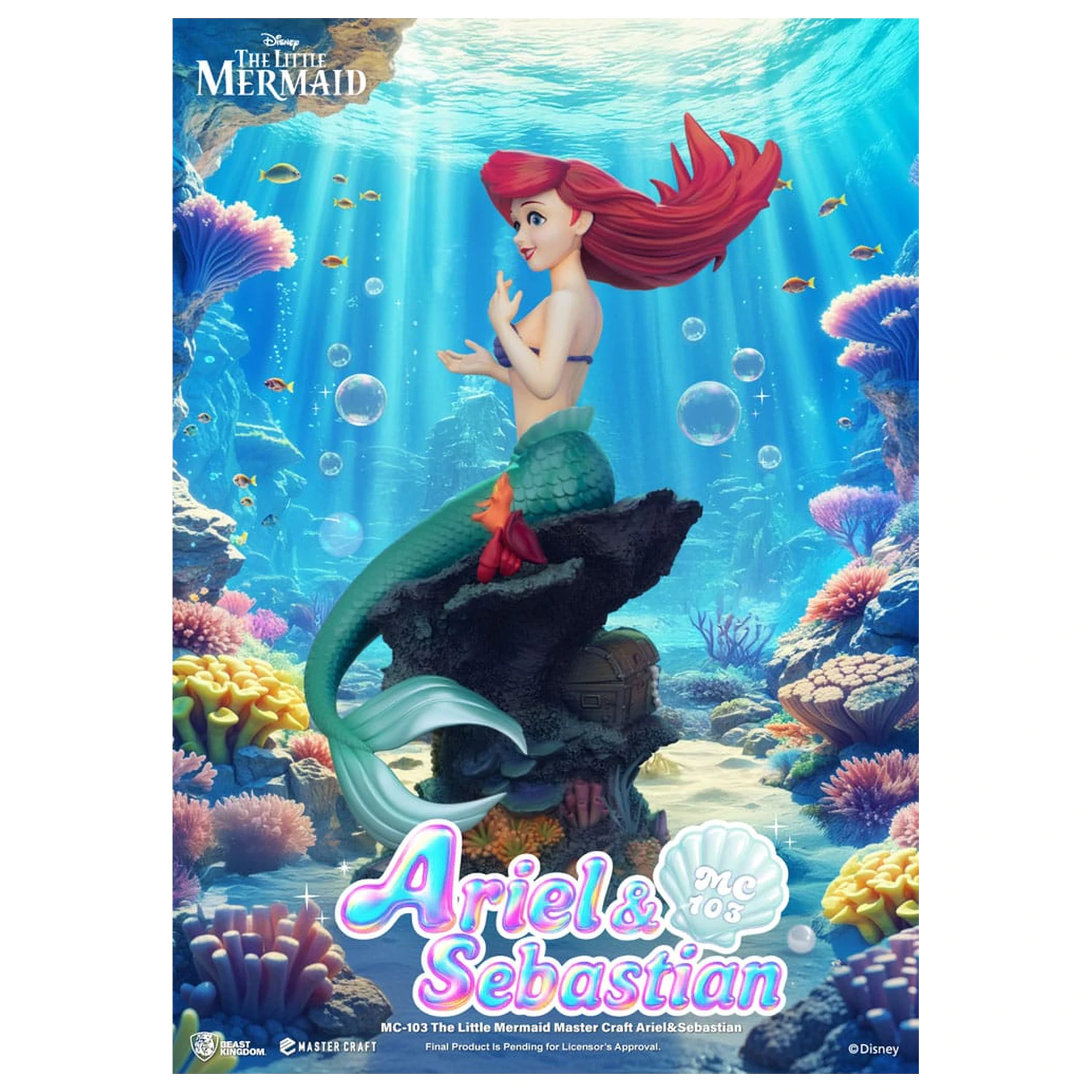 The Little Mermaid Master Craft Socha Vito Corleone 42 cm fotografii produktu