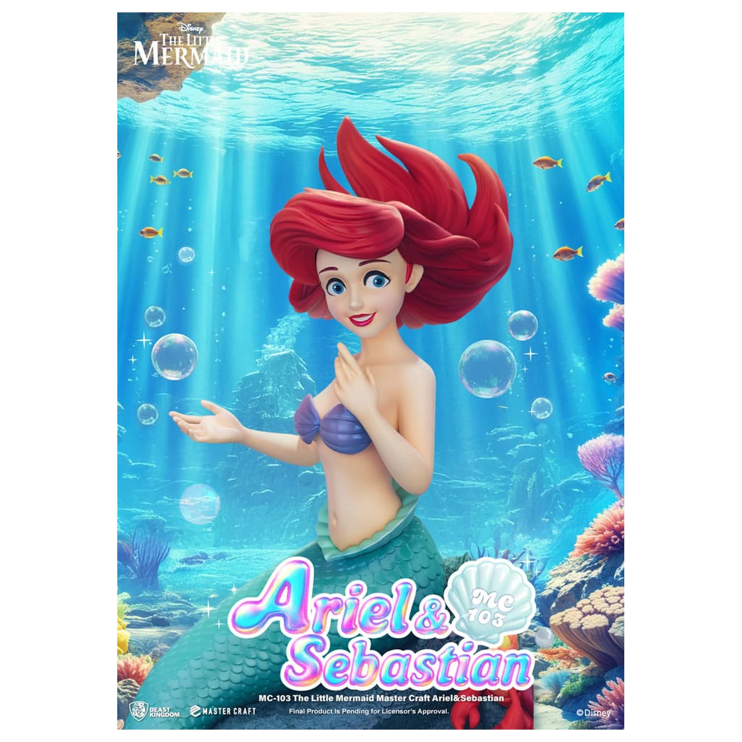 The Little Mermaid Master Craft Socha Vito Corleone 42 cm fotografii produktu