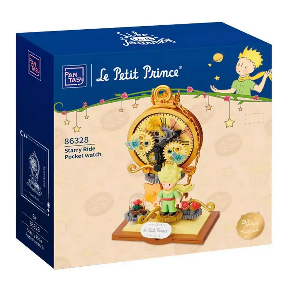 The Little Prince Starry Ride stavebnice planeta 17 cm fotografii produktu