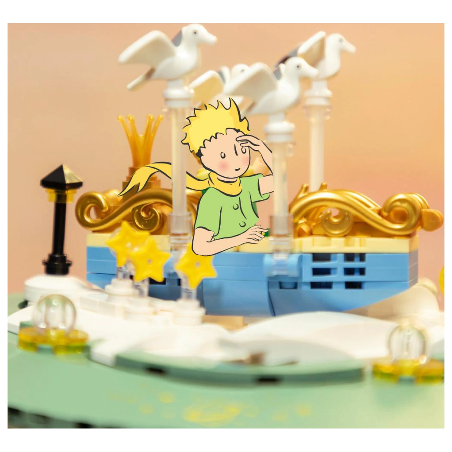 The Little Prince Construction Set Přesýpací hodiny 31 cm fotografii produktu