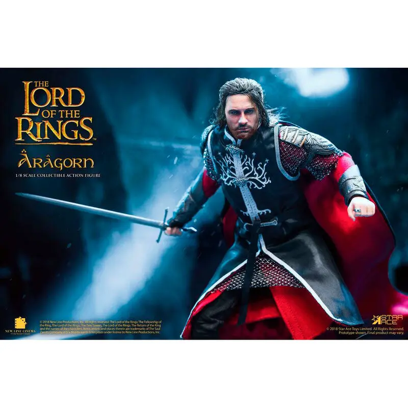 The Lord of the Rings Aragorn Real Master figurka 23 cm fotografii produktu