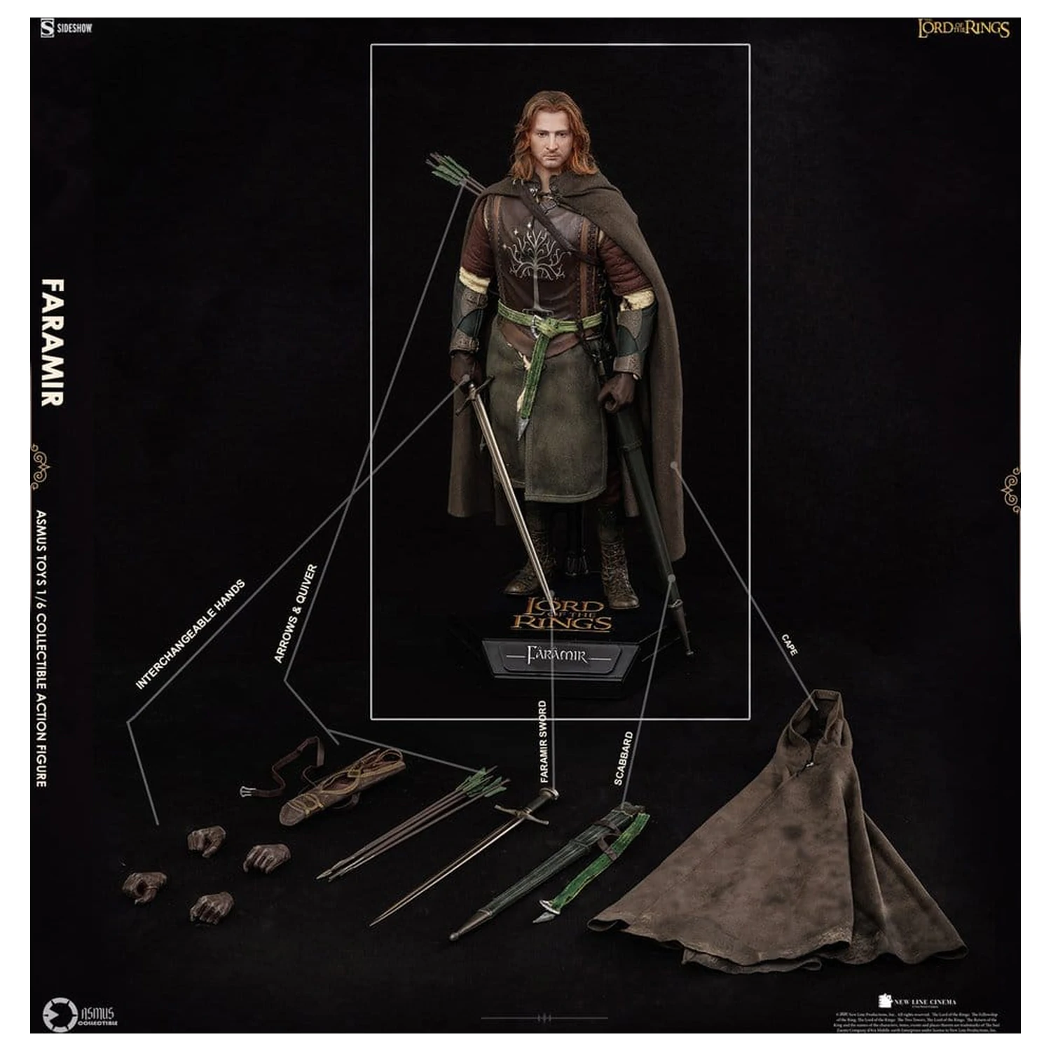 The Lord of the Rings akční figurka 1/6 Faramir 30 cm fotografii produktu