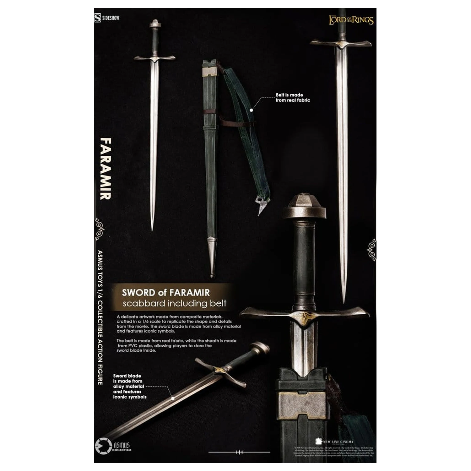 The Lord of the Rings akční figurka 1/6 Faramir 30 cm fotografii produktu