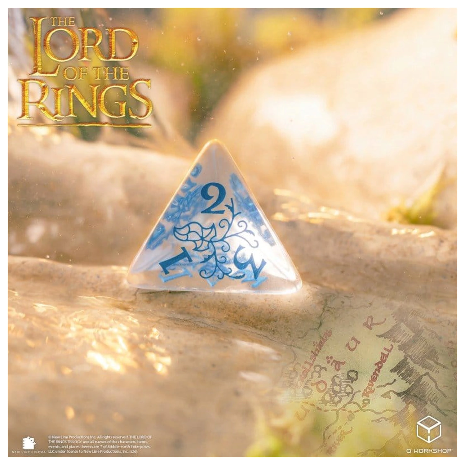The Lord of the Rings Sada 7 kostek Rivendell (Water) fotografii produktu